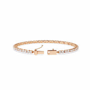 Twin Diamond Tennis Bracelet