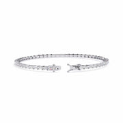 Elegant Baguette Diamond Tennis Bracelet