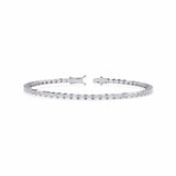 Elegant Baguette Diamond Tennis Bracelet