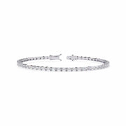 Elegant Baguette Diamond Tennis Bracelet