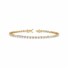 Elegant Baguette Diamond Tennis Bracelet