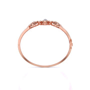 Floral Design Lab Grown Diamond Bangle