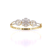 Floral Design Lab Grown Diamond Bangle