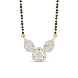 Elegant Diamond Gold Mangalsutra