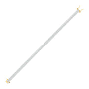 Brilliance Double Diamond Tennis Bracelet