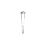 Designer Triangle Diamond Chain Bracelet