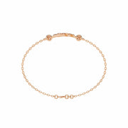 Designer Triangle Diamond Chain Bracelet