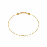 Designer Triangle Diamond Chain Bracelet