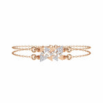 Designer Triangle Diamond Chain Bracelet