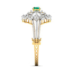 Pear Shaped Lab Grown Diamond Bangle