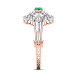 Pear Shaped Lab Grown Diamond Bangle