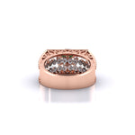 Emerald Aura Diamond Ring