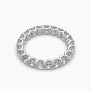 Emerald Cut Diamond Band