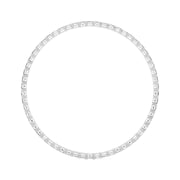 20 Pointer Emerald Diamond Bangle Pair