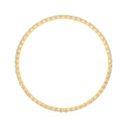 20 Pointer Emerald Diamond Bangle Pair