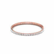 20 Pointer Emerald Diamond Bangle Pair