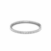 20 Pointer Emerald Diamond Bangle Pair