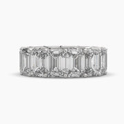 Emerald Majesty Eternity Diamond Ring