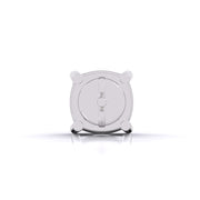 1.5 Carat Each Modern Solitaire Earrings