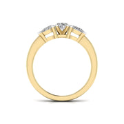Endless Glamorous Fancy With Brilliant Cut Diamond Ring