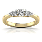Endless Glamorous Fancy With Brilliant Cut Diamond Ring