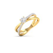 1 Carat Engagement Ring with Brilliant-Cut Solitaire Diamond