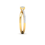 1 Carat Engagement Ring with Brilliant-Cut Solitaire Diamond