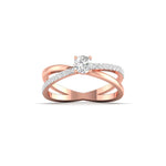 1 Carat Engagement Ring with Brilliant-Cut Solitaire Diamond