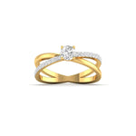 1 Carat Engagement Ring with Brilliant-Cut Solitaire Diamond