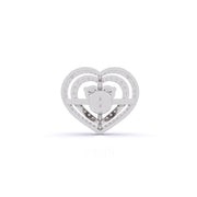 Eternal Love Heart Diamond Studs