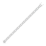 Twisted Infinity Diamond Tennis Bracelet