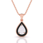 Everlasting Teardrop Diamond Pendant