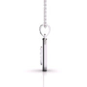 Everlasting Teardrop Diamond Pendant