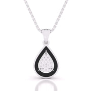 Everlasting Teardrop Diamond Pendant