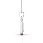 Everlasting Teardrop Diamond Pendant