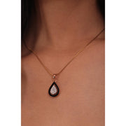 Everlasting Teardrop Diamond Pendant