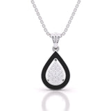 Everlasting Teardrop Diamond Pendant