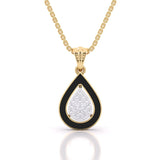 Everlasting Teardrop Diamond Pendant