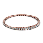 Minimalist Diamond Tennis Bracelet