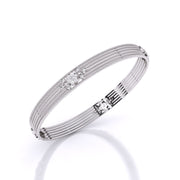 Fancy Multi-Strand Diamond Bangle