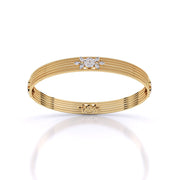 Fancy Multi-Strand Diamond Bangle
