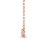 Fancy Pear Round Diamonds Pendant