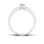 Fancy Princess Cut Diamond Men's Ring