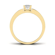 Fancy Princess Cut Diamond Men's Ring