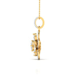 Fancy & Round Cut Diamonds Blossom of Brilliance Pendant