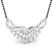 Fancy & Round Diamond Butterfly Pendant