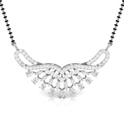 Fancy & Round Diamond Butterfly Pendant