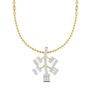 Fancy & Round Diamonds Whimsical Wonder Pendant with Chain