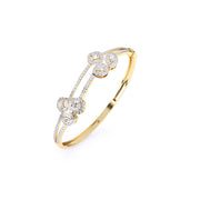 Classic Design Fancy Diamond Bangle