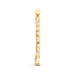 Fancy Shape & Round Diamond Nose Pin